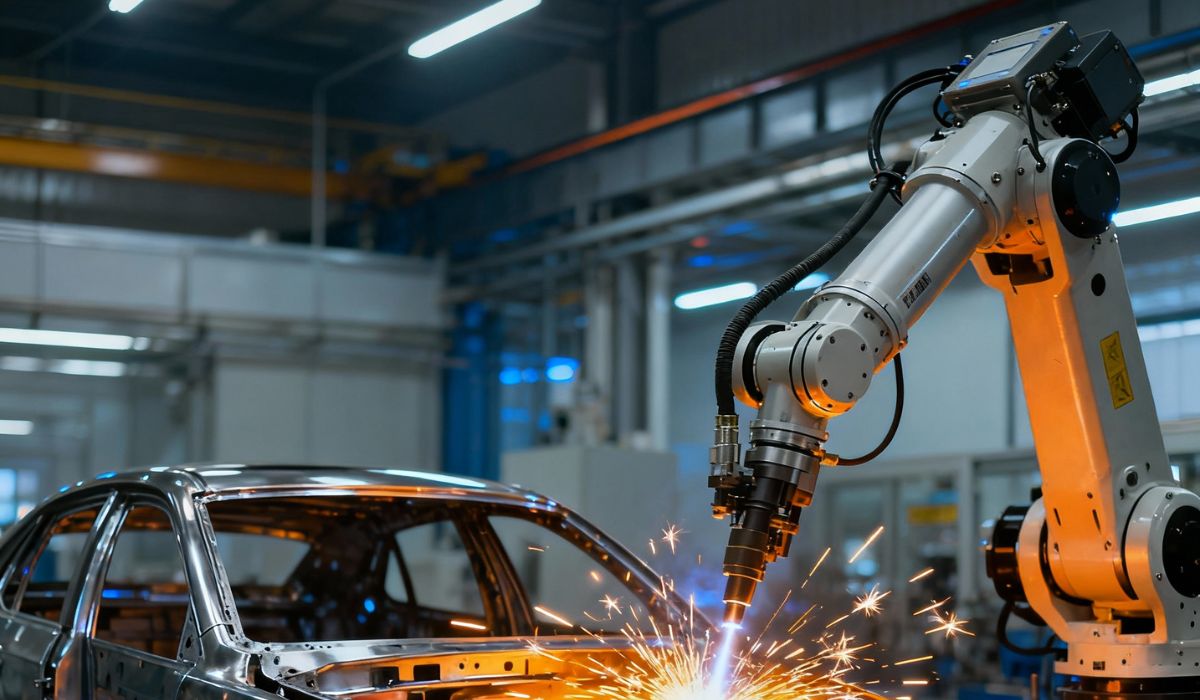 Industrial Robotic Welding for Automotive Parts - Parc