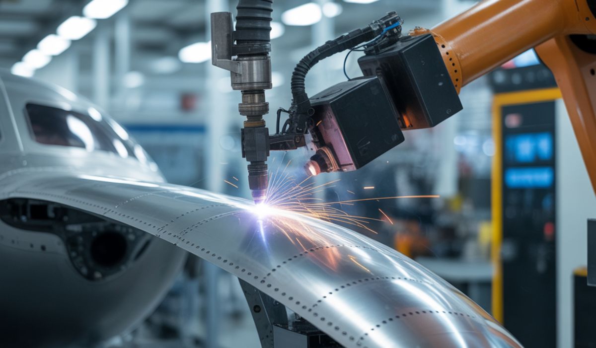 Robotic Welding aerospace Part for Manufacturing