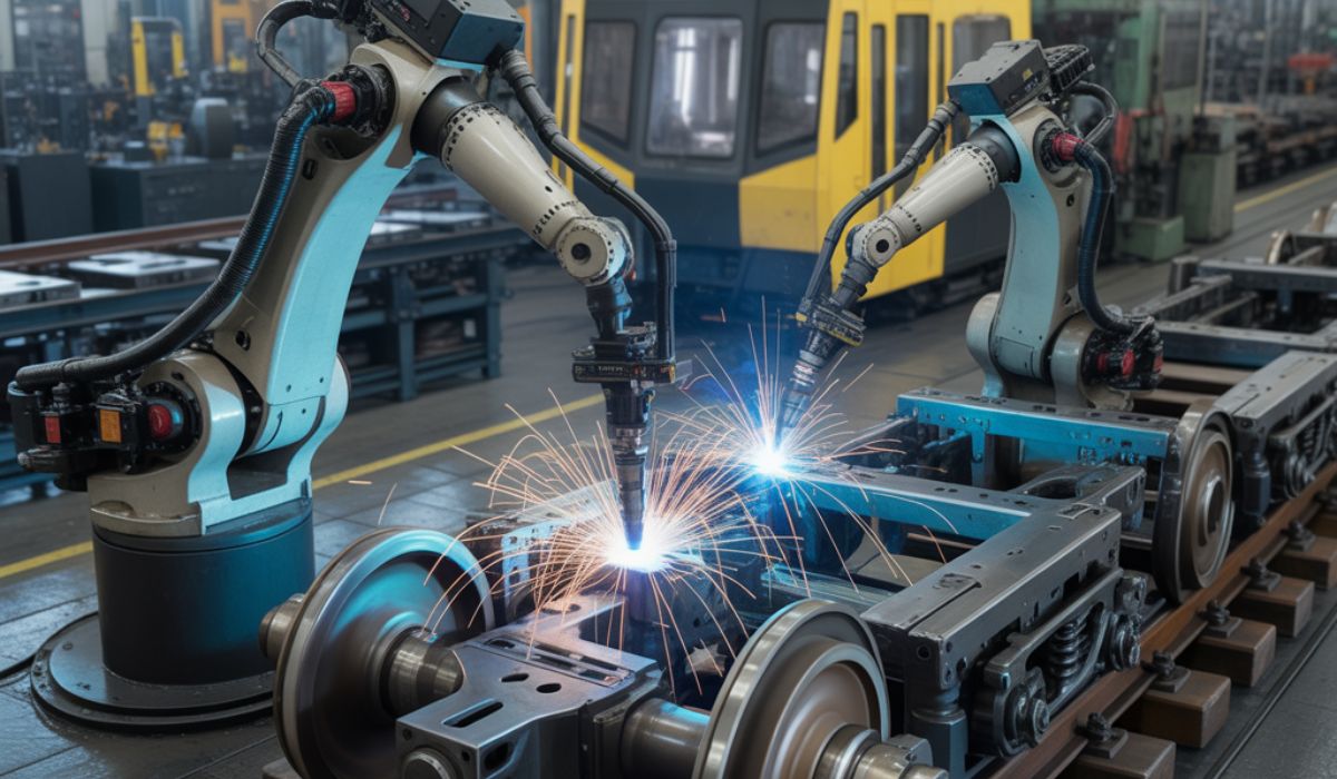 Robotic Welding for Railway Industry and manufacturing