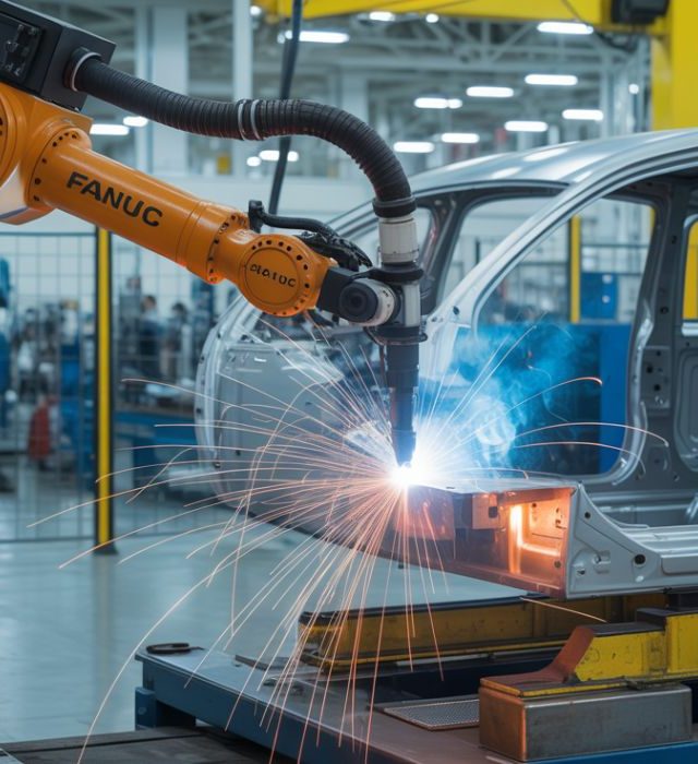 obotic-welding-india-automation obotic welding cell used in Indian automotive manufacturing